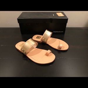 Dolce Vita Leather One Toe Sandal